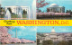 ETATS UNIS USA  GREETINGS FROM WASHINGTON D,C, - Washington DC