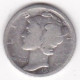 Etats-Unis. One Dime 1918, Mercury, En Argent - 1916-1945: Mercury (kwik)