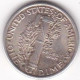 Etats-Unis. One Dime 1916, Mercury, En Argent, UNC - 1916-1945: Mercury