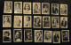 21 Actors/actresses Mini Photos - Not Cigarettecards! Robert Taylor, Deanna Durbin, Sonja Henie, D. Darrieux Etc. - Collections