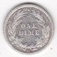 Etats-Unis. One Dime 1914 D Denver , Barber, En Argent, - 1892-1916: Barber