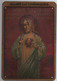 Ancienne Plaque De Porte Religieuse En Tôle Emboutie 11.50 Cm  X 16.50 Cm (oeuvre Des Campagnes ) - Religión & Esoterismo