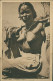 ETHIOPIA - HALF NAKED / NUDE / NU GIRL - WATER CARRUER - MAILED 1938 - COLONIE ITALIANE ERITREA STAMPS  (12411) - Etiopía