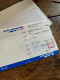 BILLET AVION (Air France) Patrick BRUEL (2005) - Autographs