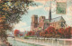 FRANCE - Paris En Flanant - Notre Dame Et Le Square De L'Archevêché - Colorisé - Carte Postale Ancienne - Notre Dame Von Paris