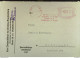 DR: Brief Mit AFS Deutsches Reich =012= POTSDAM 1 Vom 6.12.39 "Werbefehldruck" Rs. Der Oberpräsident Provinz Brandenburg - Máquinas Franqueo (EMA)