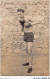 AJKP7-0749 - SPORT - BOXE BOXEUR CARTE PHOTO - Boxsport