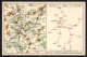 AK Walsrode, Landkarte Von 1858 Und Von 1908, Postkarten-Spende Vereins Jubiläumsausgabe Erholungsheim  - Maps