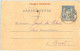 Entier FRANCE - Carte-lettre Dent. 10,5 Carton Paille Oblitéré - 15c Sage Bleu - Cartes-lettres