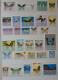 Delcampe - Collection De Timbres Sur Le Thème Des Papillons. - Collections (without Album)