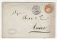 Egypt Old Postal Stationery Letter Cover Posted 189? Alexandrie To Cairo B240401 - 1866-1914 Ägypten Khediva