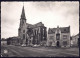 +++ CPSM - HAM SUR HEURE - Place Communale - Eglise // - Ham-sur-Heure-Nalinnes