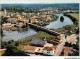 CAR-AANP4-70 CPSM-0308 - PORT-SUR-SAONE - Vue Générale Aérienne - Le Grand Pont Et Le Moulin - 15x10cm - Port-sur-Saône