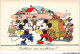 CAR-AANP10-DISNEY-0921 - MICKEY MOUSE - Mickey Et Minnie Dansent - Disneyland