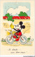 CAR-AANP10-DISNEY-0914 - MICKEY MOUSE - Mickey Fait Du Vélo - Disneyland