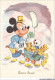 CAR-AANP10-DISNEY-0883 - MICKEY MOUSE - Mickey - Chariot De Pièces - Disneyland