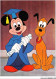 CAR-AANP9-DISNEY CPSM-0840 - MICKEY MOUSE Et Pluto - 15x10cm - Disneyland