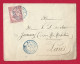 !!! MADAGASCAR, LETTRE DE MAJUNGA POUR PARIS DE MAI 1904 - Lettres & Documents