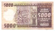 Depuis La REUNION : Grosse Coupure / Madagascar 5000 Francs On 1000 Ariary  (1974-1975) - Madagascar