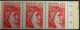 2155 C1a Conf. - Daté 6/ 20.8.8- Gomme Mate Tropical Carnet Sabine 1.60F Rouge - Modern : 1959-...