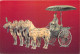 Art - Antiquité - Chine - China - Bronze Chariot With Draught Horse - Chevaux - Voir Timbre Chinois - CPM - Voir Scans R - Antike