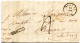 BELGIQUE - CAD D'AMBULANT MIDI N°6 + GRIFFE GOSSELIES SUR LETTRE POUR LA FRANCE, 1854 - Ambulantes