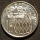 RARE - MONACO - 1 FRANC 1986 - RAINIER III - KM 140 - 1960-2001 Nieuwe Frank