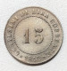 Italie - République De Venise 15 Centesimi 1848 - Venezia