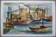 ISRAEL MOUTH FOOT PAINTER MIRIAM DANISHEVSKY ARTIST CARD POSTCARD CARTOLINA ANSICHTSKARTE CARTE POSTALE POSTKARTE KARTE - Neujahr