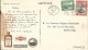 BERMUDES  CARTE BIOMARINE PLASMARINE 1.5 D  HAMILTON POUR PARIS DE 1952  LETTRE COVER - Bermudes