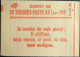 1973 C1a Conf. 8 Gomme Mate Tropical Daté Tronquée 'que L'année'  '78'  Carnet Fermé Sabine 1F Vert - Moderne : 1959-...