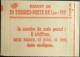 1973 C1a Conf. 8 Gomme Mate Tropical Daté Tronquée 'que L'année'  '78'  Carnet Fermé Sabine 1F Vert - Modern : 1959-...