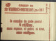 1974 C4 Conf. 8 Date 6/ 23.11.78 Carnet Fermé Sabine 1.20F Rouge - Modernes : 1959-...