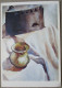 ISRAEL MOUTH FOOT PAINTER DANIELA BRAFMAN ARTIST CARD POSTCARD CARTOLINA ANSICHTSKARTE CARTE POSTALE POSTKARTE - Nouvel An