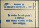 2059 C4a Conf. 8 Gomme Mate Tropicale Date Basse 6/ 16.8.79 Carnet Fermé Sabine 1.30F Rouge Cote 85€ - Modern : 1959-...