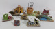 54800 Presepe - Lotto 8 Casette - Sughero Legno Cartone - Christmas Cribs