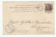 Great Britain Old Burns. Crawford & Co., Glasgow QV Postal Stationery Postcard Posted 1885 To Dresden B240401 - Entiers Postaux