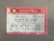 Aston Villa V Leeds United 2001-02 Match Ticket - Tickets & Toegangskaarten