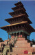 NEPAL - Bhaktapur - Temple - Colorisé - Carte Postale - Nepal