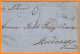 1861 - QV - Lettre Pliée En Français De BOMBAY, Inde Britannique Vers BORDEAUX, France - Via SUEZ & Cette à Bordeaux - 1858-79 Compagnia Delle Indie E Regno Della Regina