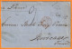 1861 - QV - Lettre Pliée En Français De BOMBAY, Inde Britannique Vers BORDEAUX, France - Via SUEZ & Cette à Bordeaux - 1858-79 Kolonie Van De Kroon