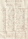 1840 - Cursive 10 COUIZA Sur Lettre Pliée De 2 P De ESPERAZA Vers LIMOUX - Décime Rural - Boîtier A - Grand Cad Arrivée - 1801-1848: Vorläufer XIX