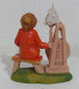 64749 Pastorello Presepe - Statuina In Plastica - Tessitrice - Nacimientos - Pesebres