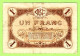 FRANCE /  CHAMBRE De COMMERCE De NEVERS / 1 Franc / 1 Er JUILLET 1920  N° 398,958 / 4 ème SERIE - Chambre De Commerce