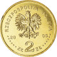 Monnaie, Pologne, 2 Zlote, 2005, Warsaw, TTB+, Laiton, KM:608 - Polonia