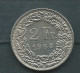 SUISSE Pièce De 2 FRANCS ANNEE 1968 -  Pieb 24809 - 2 Francs