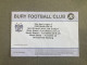 Bury V Portsmouth 2013-14 Match Ticket - Tickets & Toegangskaarten