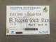 Bristol Rovers V Carlisle United 2010-11 Match Ticket - Tickets & Toegangskaarten