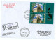 CP 21 - 4413-a IASI, Romania, Church TREI IERARHI - Registered, Stamp With TABS - 2012 - Covers & Documents