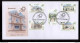 Label Transnistria 2023 30th Anniversary Of Savings Bank 2 FDCs - Viñetas De Fantasía